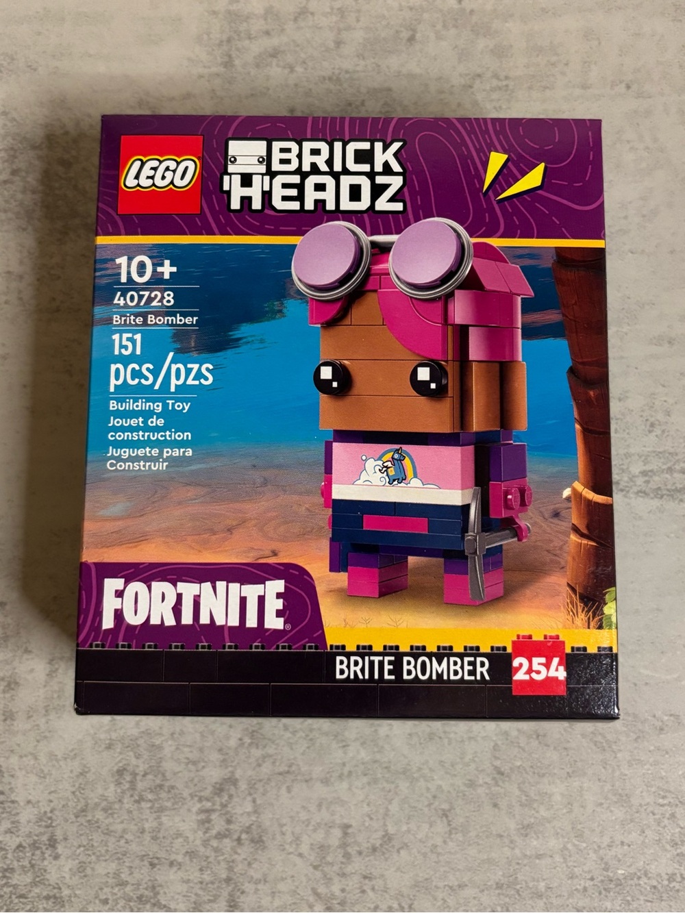 Lego Fortnite BrickHeadz Brite Bomber Set (#40728)